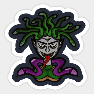 Medusa Queen Sticker